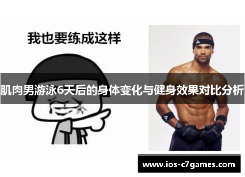 肌肉男游泳6天后的身体变化与健身效果对比分析