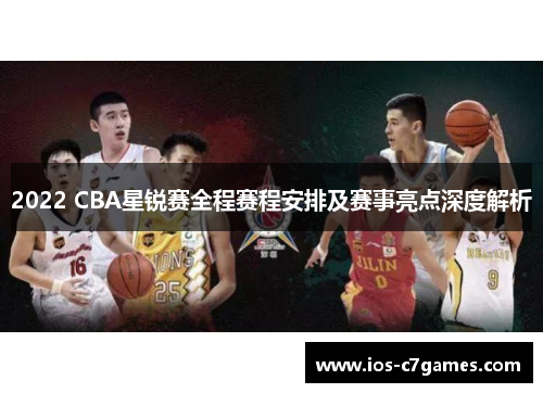 2022 CBA星锐赛全程赛程安排及赛事亮点深度解析